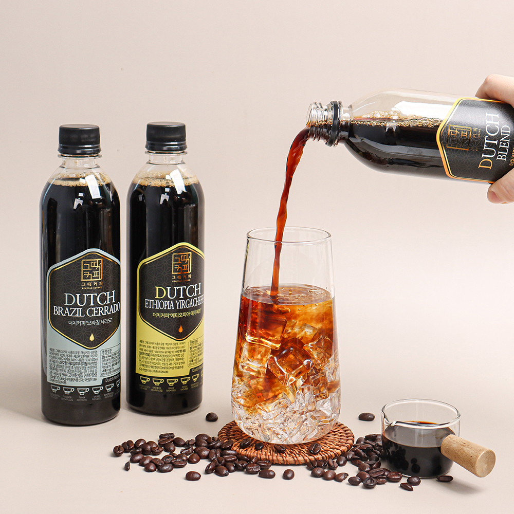(그때커피)더치커피 원액 500ml 3종 선물세트 더치블랜드 브라질 예가체프 콜드브루 - 상세 이미지 5
