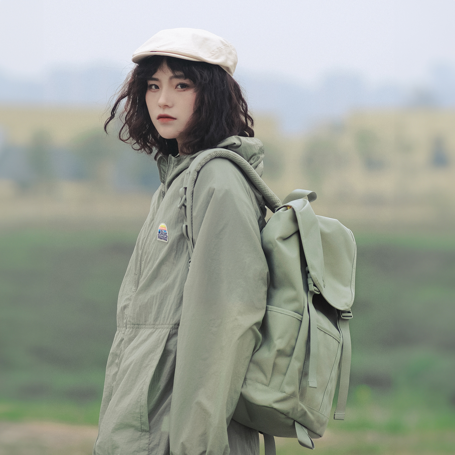 마흐 영투어 백팩 30L 대용량 노트북 수납 학생 직장인 가방 민트그린 - 상세 이미지 5
