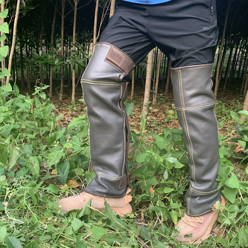 풀 숲 등산 레깅스 보호대 안전 가시 벌초 바지 물림보호 안전 훈련 트레이닝 - 상품 이미지