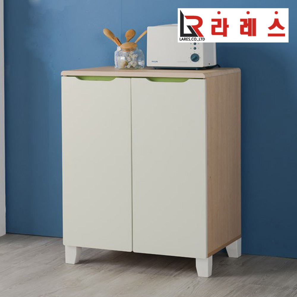 메스 주방다용도 양문 수납장 - 메인 이미지