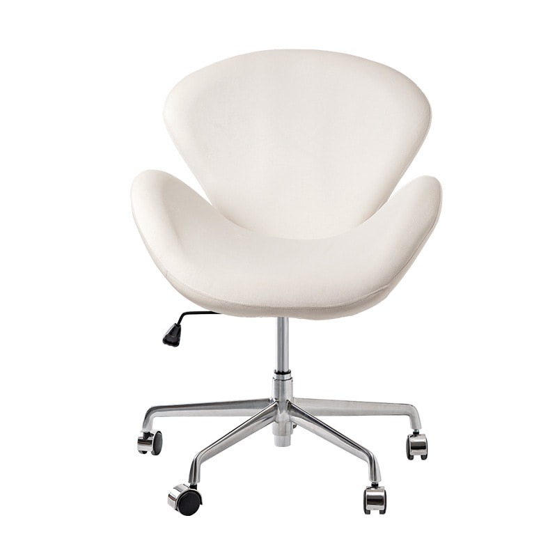 백조의자 바퀴 달린 라운지 스완 에그체어 안락의자 Lounge Swan Chair With Wheel - 상품 이미지