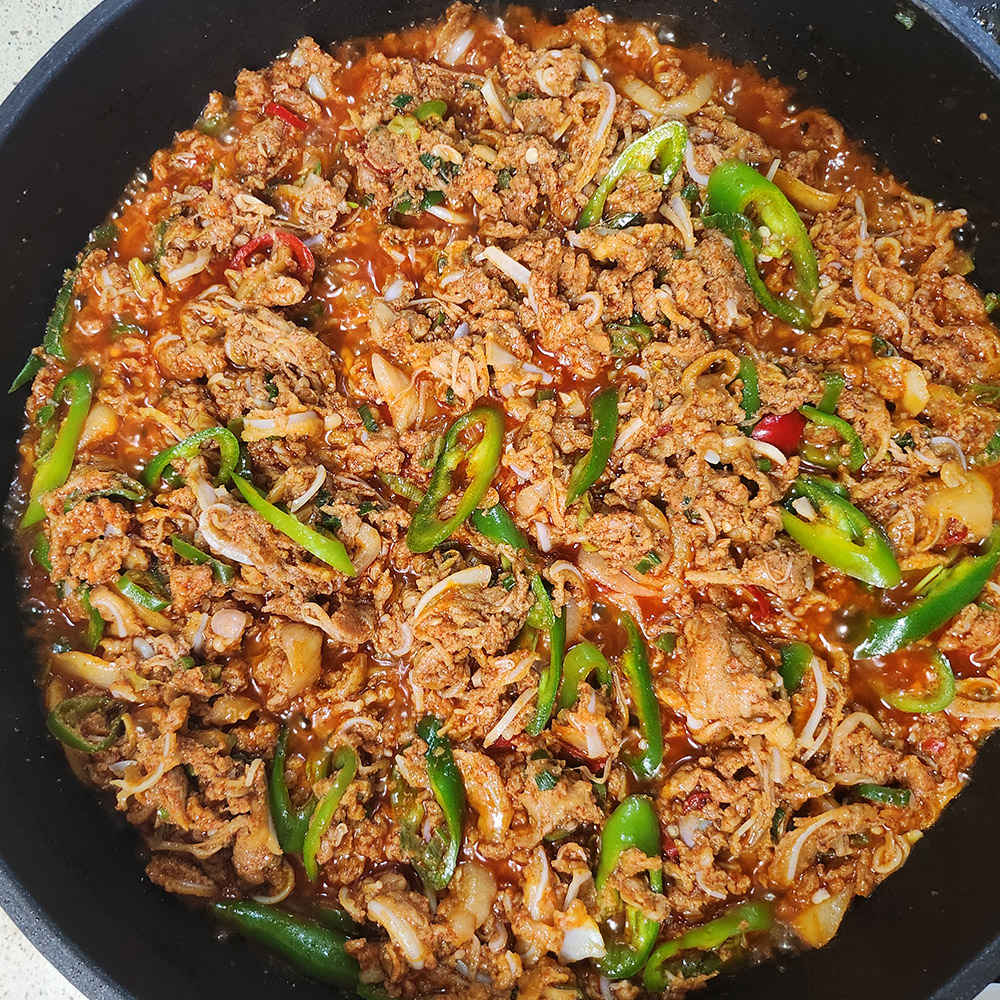 프롬마더 밀키트 푸짐한 오돌뼈 400g : 더자연1