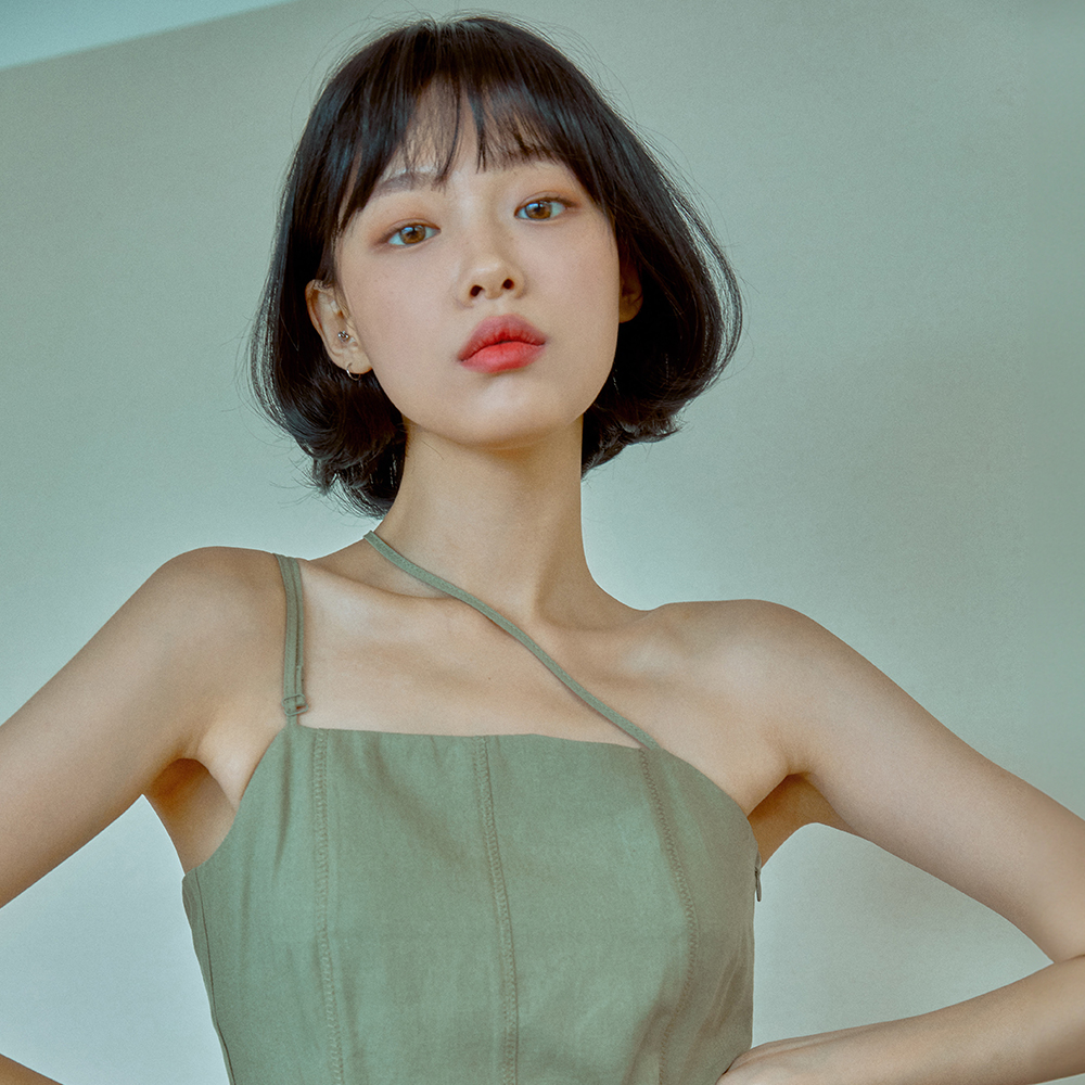 단발머리 통가발 J컬펌 엘라 숏컷 가벼운 편안한 자연스러운 - 상세 이미지 5