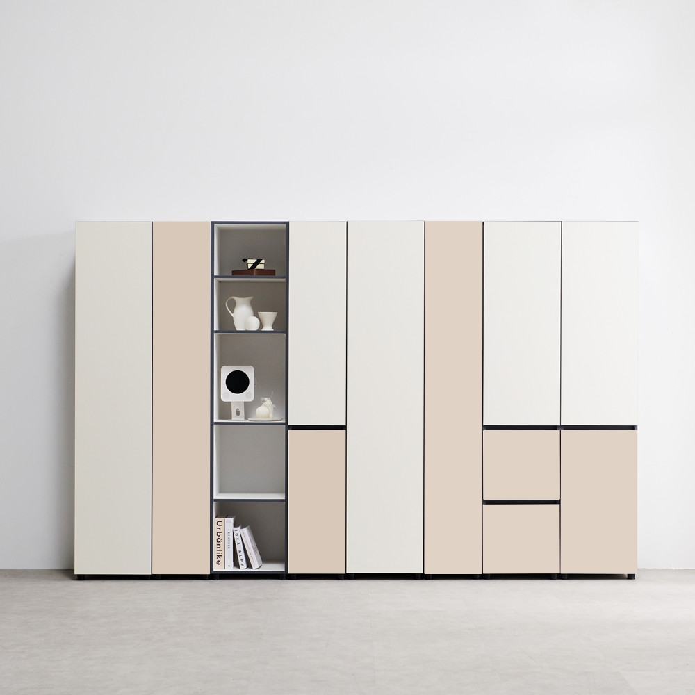 아인츠 틈새장 냉장고장 비스포크 틈새수납장 키큰 투도어 300