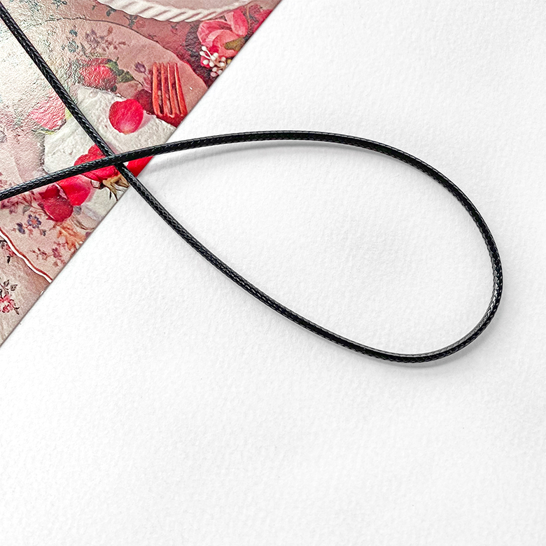 (5마/450cm) 2mm 왁스끈 포장끈 팔찌 목걸이 - 상품 이미지