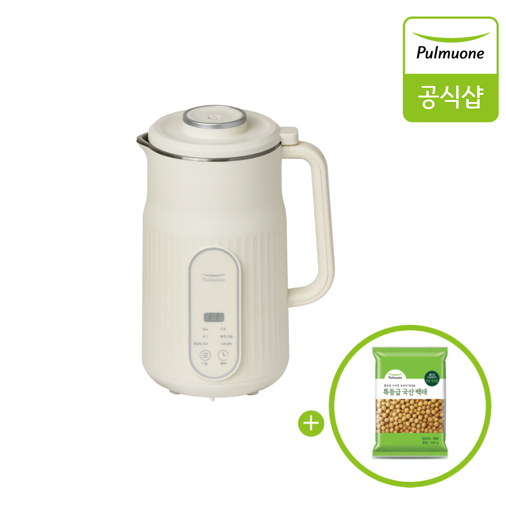 풀무원 두유제조기  BD10DWSH 두유메이커 초기 이유식 죽 메이커 (풀무원 국내산 특등급 백태콩 500g 증정)