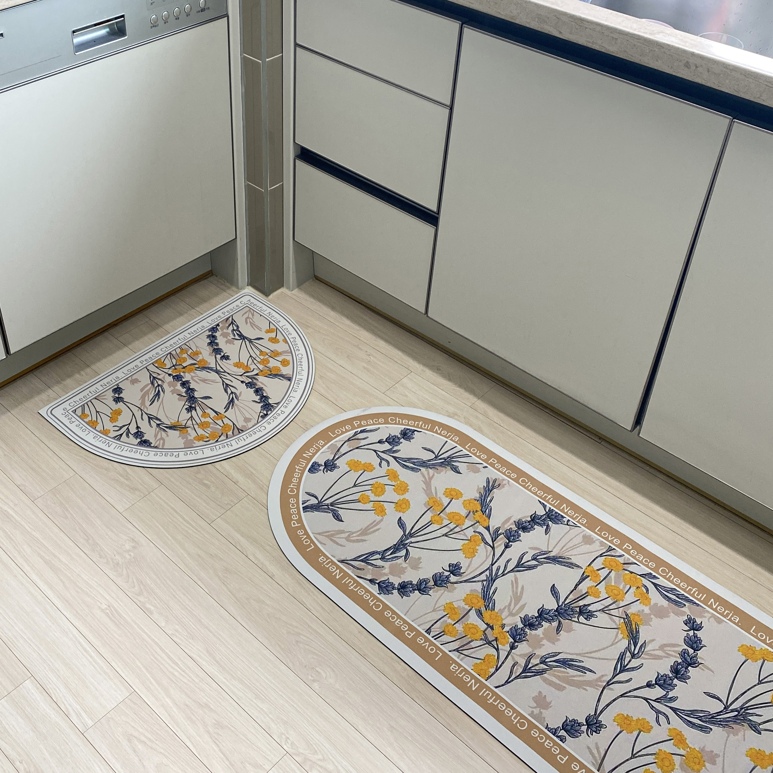 네르하 빨아쓰는 소프트 규조토 발매트 주방 싱크대 매트 4세대