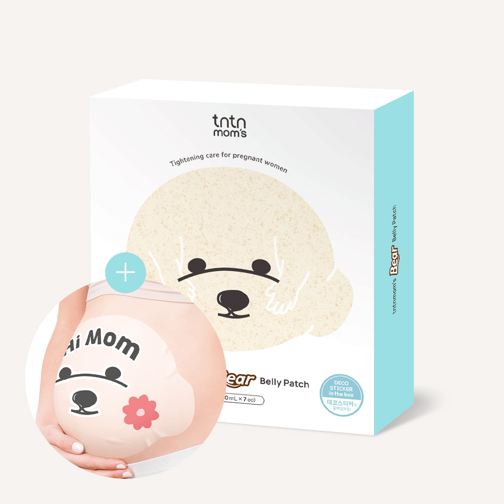 튼튼맘스 임산부 비건 베어벨리팩 (비숑마꼬) 30ml 7매입