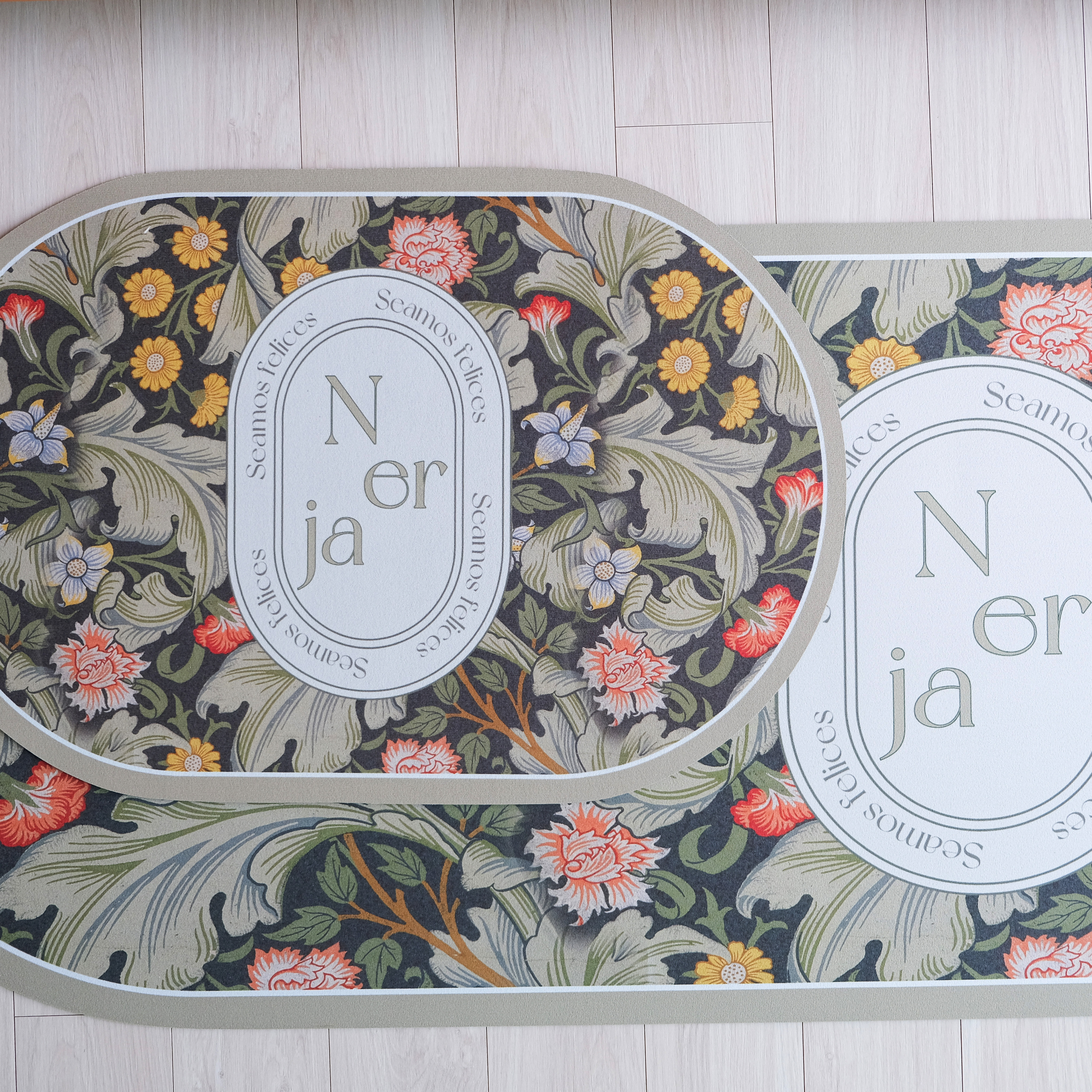 네르하 빨아쓰는 소프트 규조토 발매트 주방 싱크대 매트 4세대