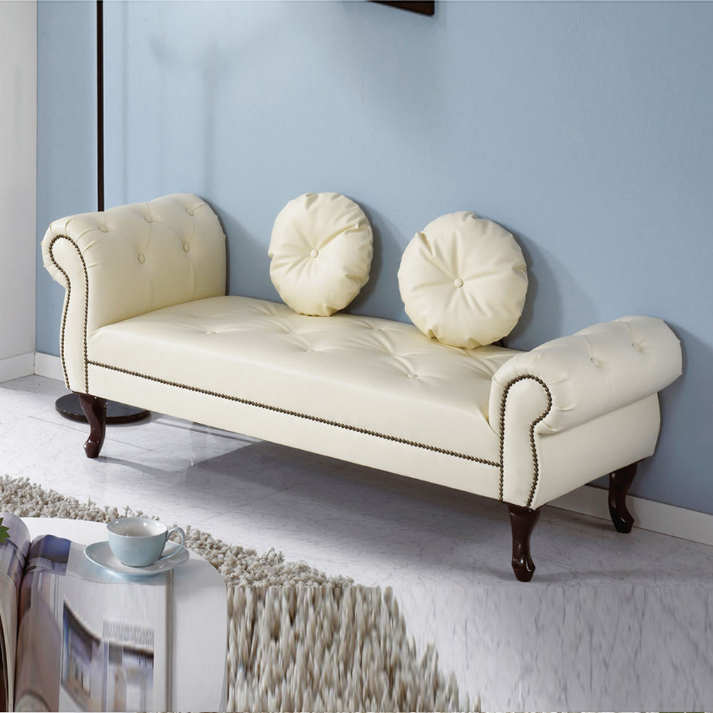 H250K 인조가죽 2인 베드벤치