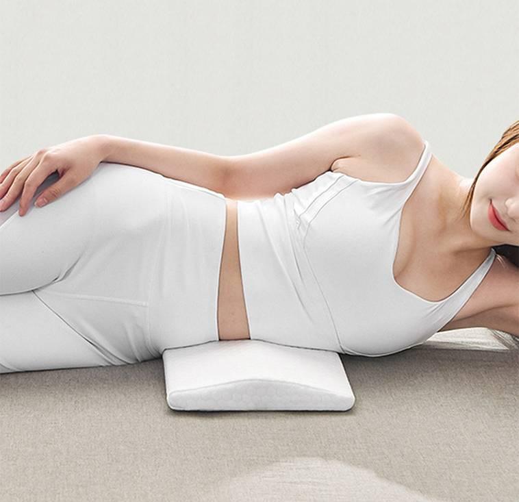 누울 때 허리 받침 잘 때 허리쿠션 베개