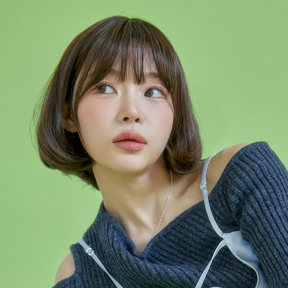 단발머리 통가발 J컬펌 엘라 숏컷 가벼운 편안한 자연스러운 - 상품 이미지
