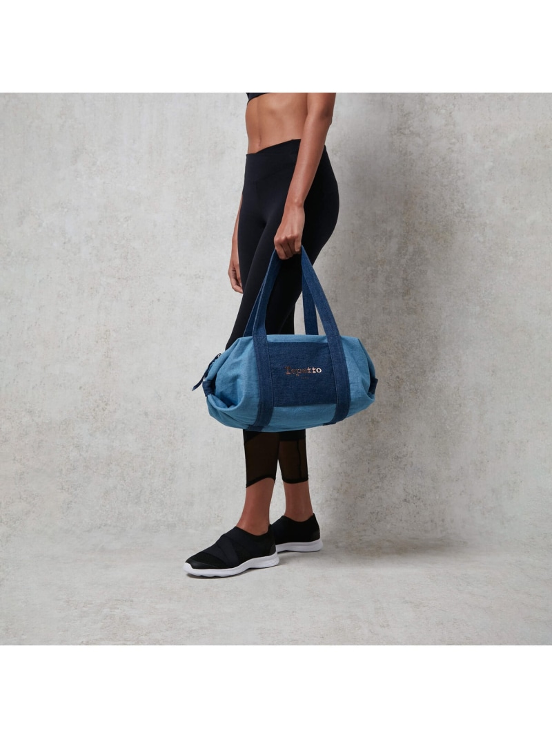 레페토 Repetto 데님 더플백 드럼백 가방 숄더백 2사이즈 - 상세 이미지 3