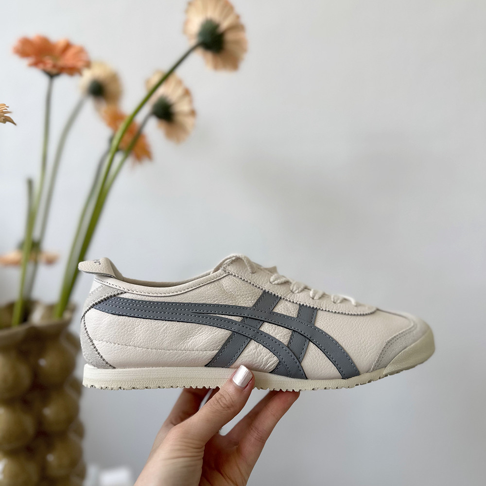 오니츠카타이거 멕시코66 아이보리 블루 그레이