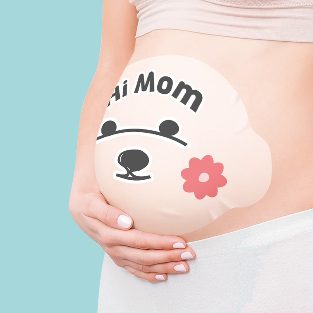 튼튼맘스 임산부 비건 베어벨리팩 (비숑마꼬) 30ml 7매입