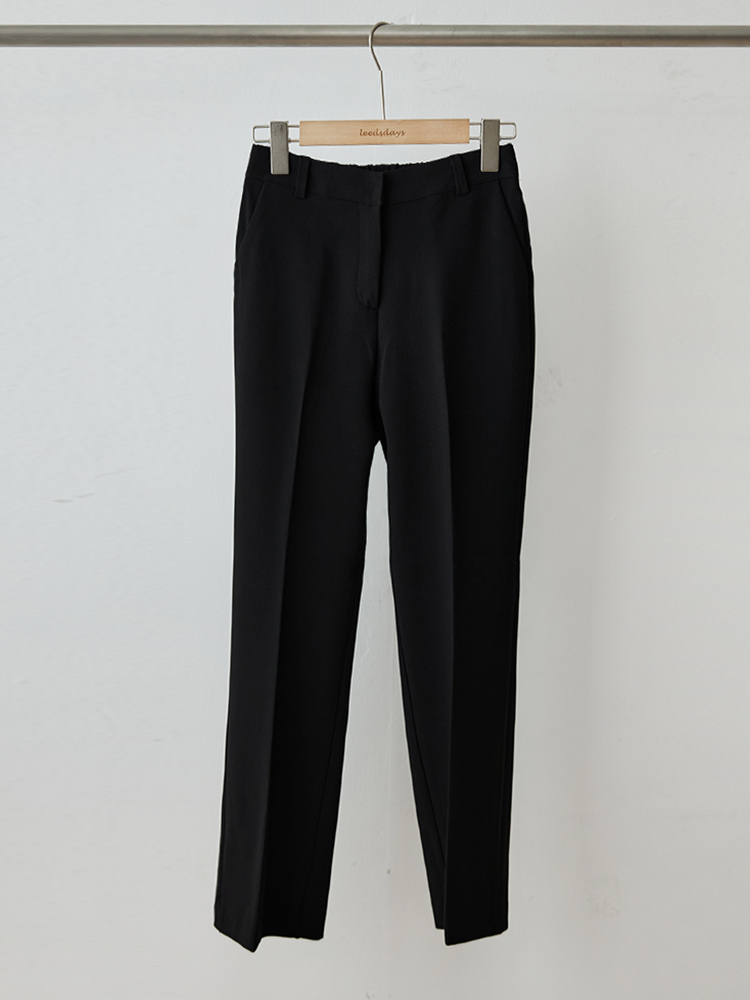 로무 세미부츠컷 스판 뒷밴딩  가을 슬랙스 - 상세 이미지 3