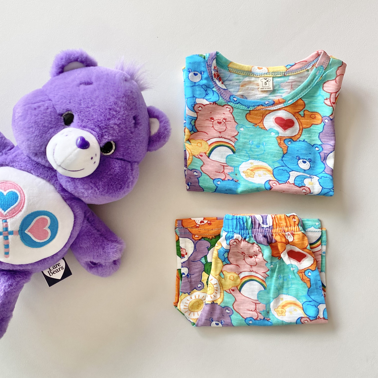 베어 하트곰 긴팔 실내복 키즈 아기 토니