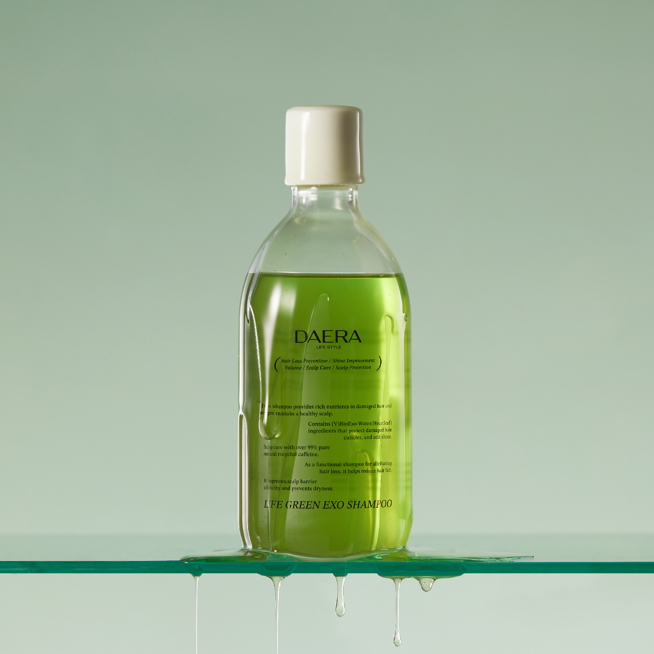 대라 라이프 그린 엑소 샴푸 300ML 2개 - 상세 이미지 4