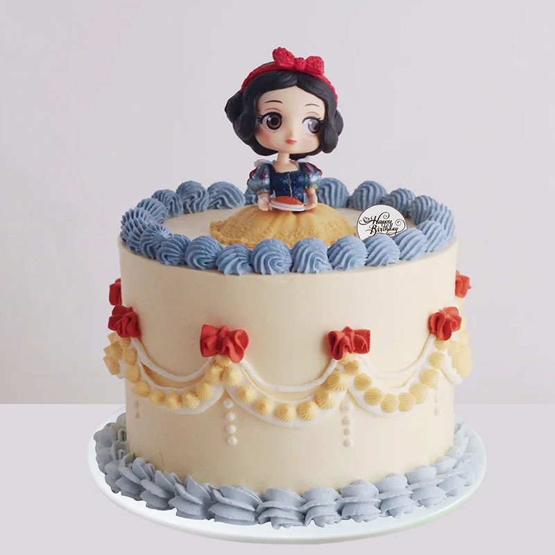 딸기케이크 모형 시뮬레이션 복고풍 장식품 조형물 생일 2할인 가격 6인치 - 상세 이미지 5