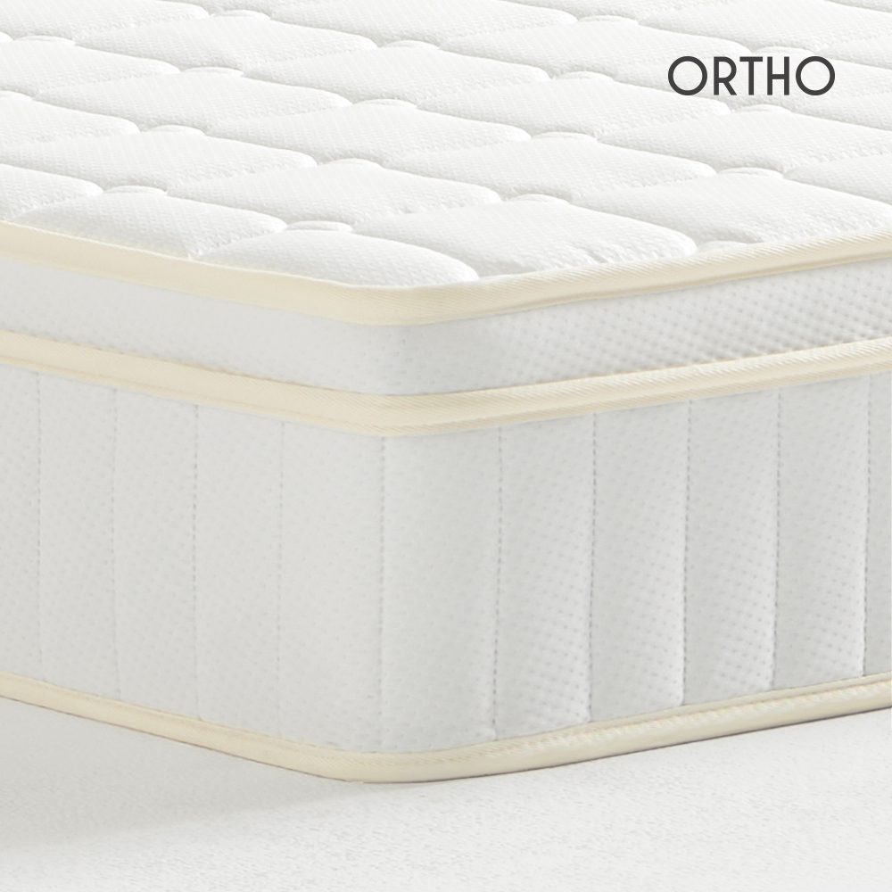 올쏘 순면 25cm 필로우탑 본넬스프링 슈퍼싱글 매트리스 SS