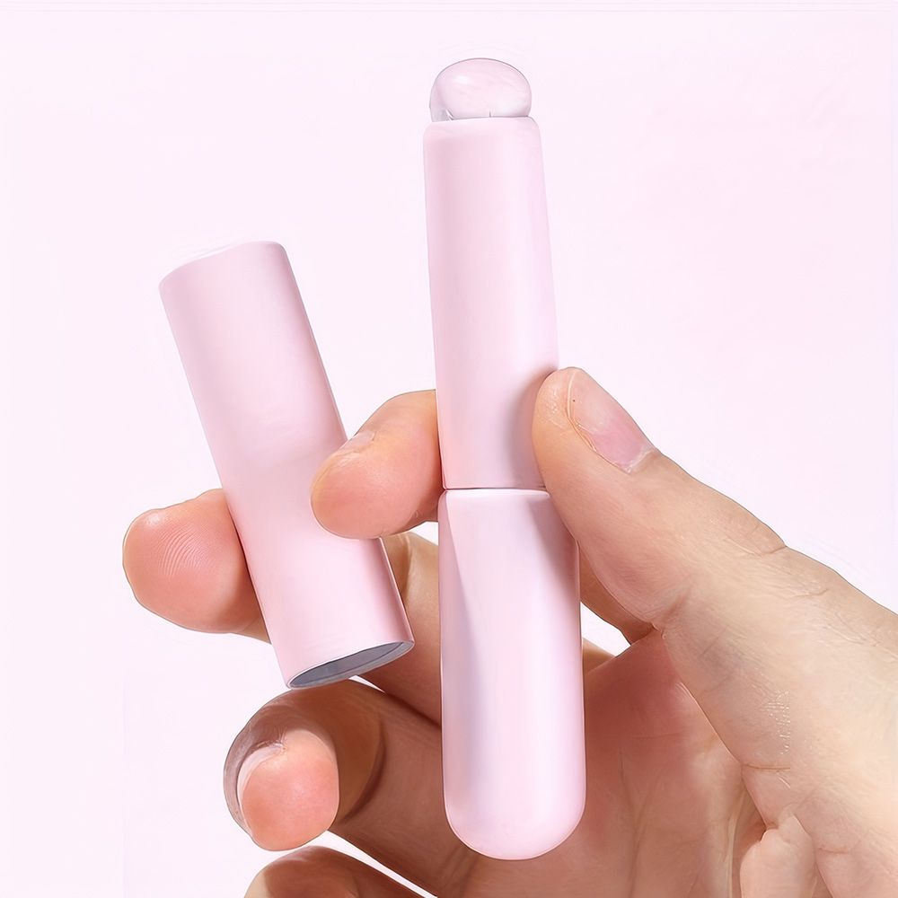 실리콘 립브러쉬 휴대용 미니 젤리 립 브러시 핑거팁 립솔 스머지 입술 메이크업 붓 - 상세 이미지 2