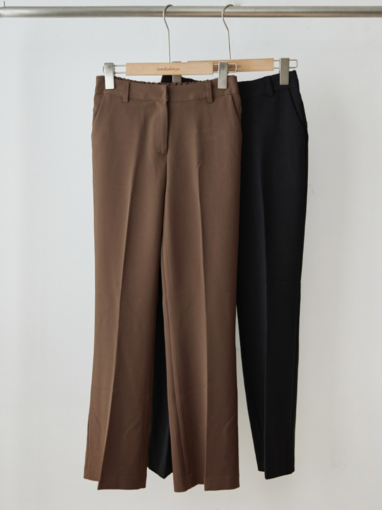 로무 세미부츠컷 스판 뒷밴딩  가을 슬랙스 - 상세 이미지 2