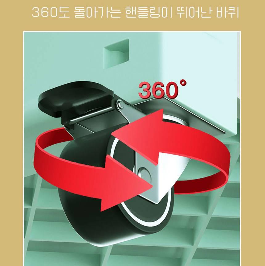 접이식 구르마 계단 수레 계단용 카트 계단용 손수레 - 상세 이미지 4