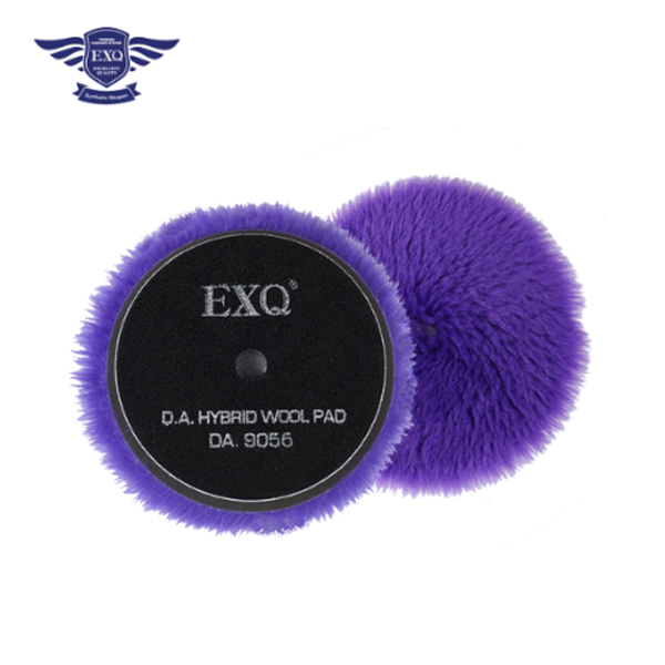 EXQ 150mm(6인치) 듀얼 하이브리드 퍼플 울패드 DA9056 - 상품 이미지