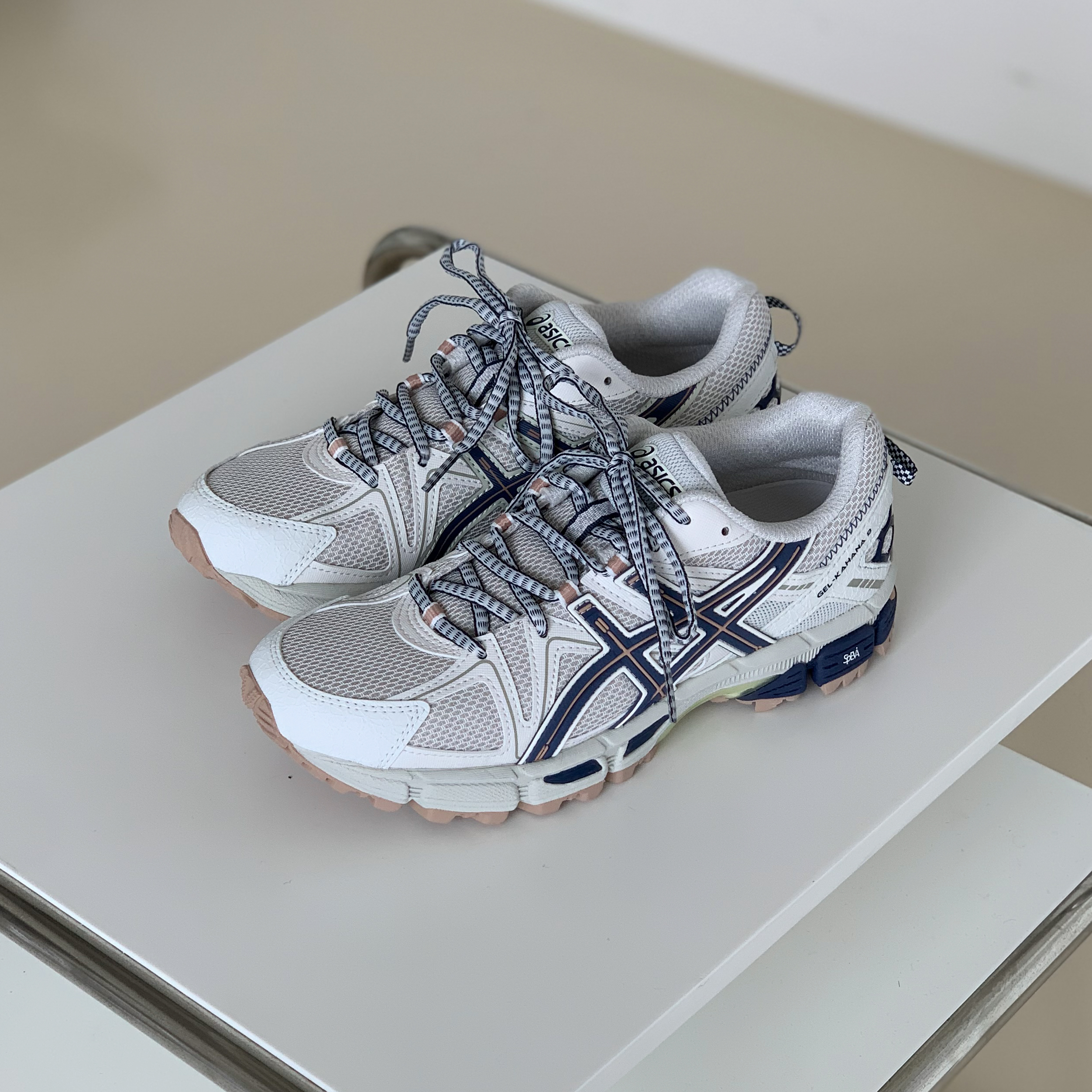 아식스 젤 카하나 8 Light Grey 남여공용 이미지 8