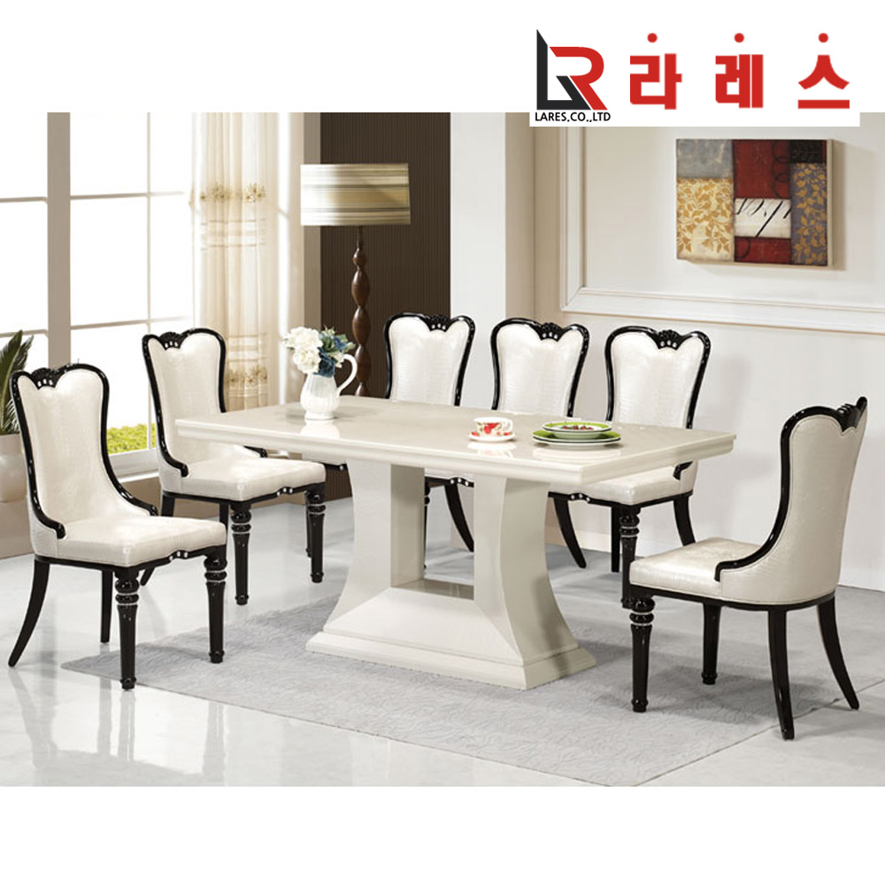 메이미 대리석 6인 식탁