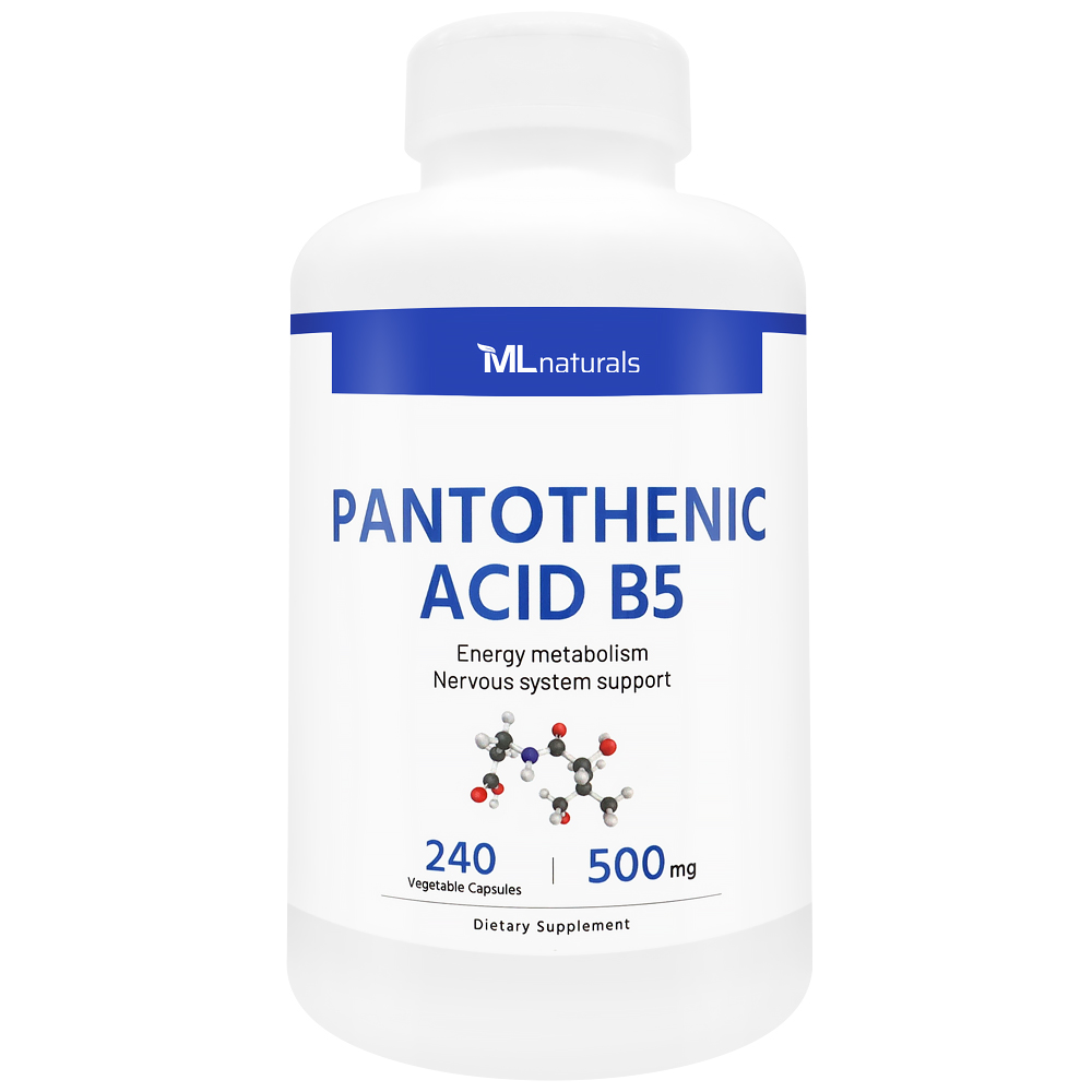 마이라이프 내추럴스 판토텐산 B5 알약 500mg 240캡슐, 1개 제품 이미지