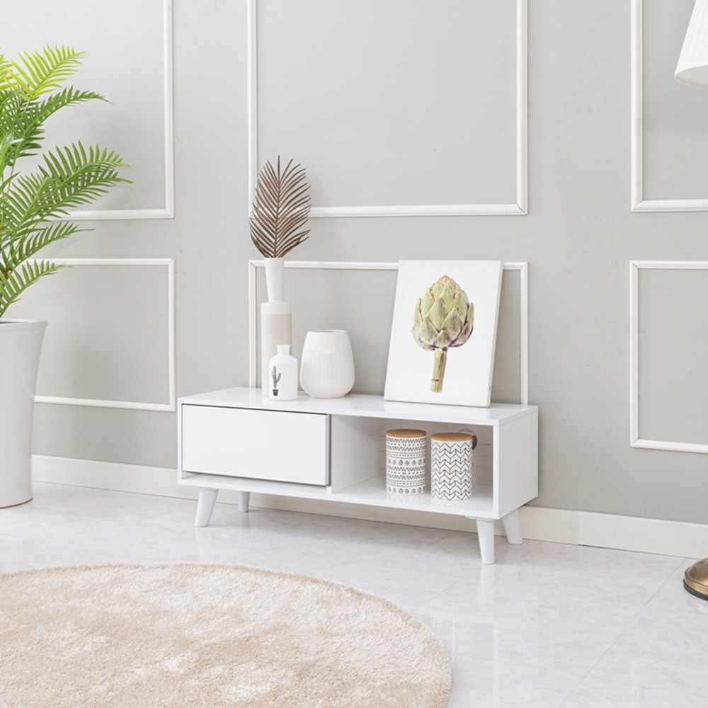 폭좁은 원룸 미니 티비 tv 다이 서랍장 낮은 작은 티비장 원서랍