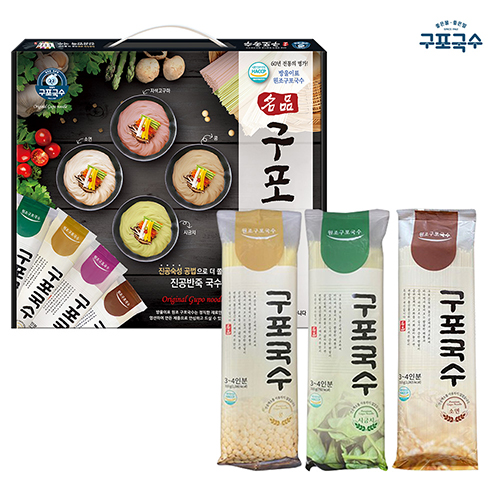 원조구포국수 선물세트 4종 - 상세 이미지 3