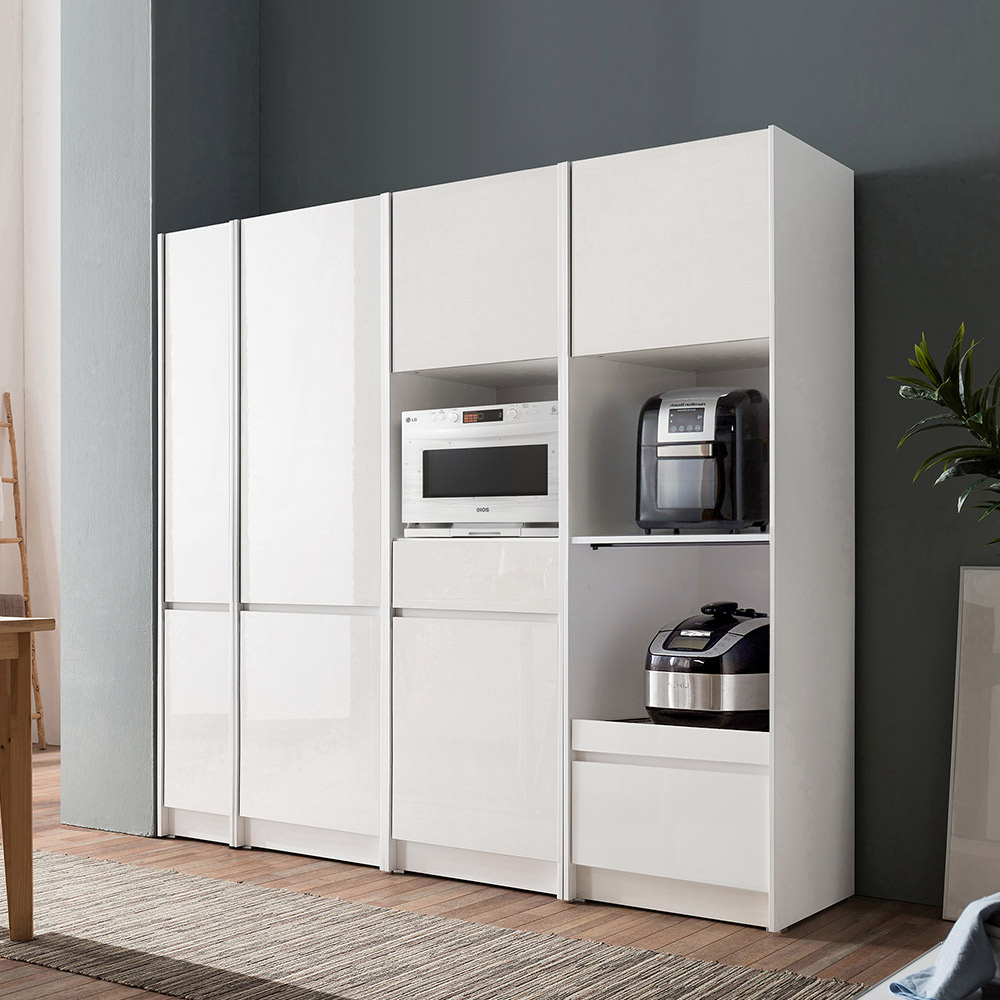 랩소디S 키 큰 주방수납장A(믹스)