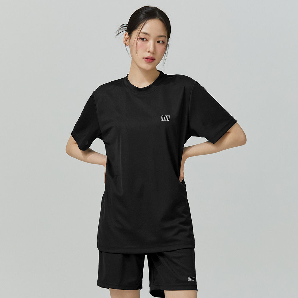 블랙몬스터핏 시그니처 트레이닝복 세트 헬스복 짐웨어 운동 기능성 - 상세 이미지 3