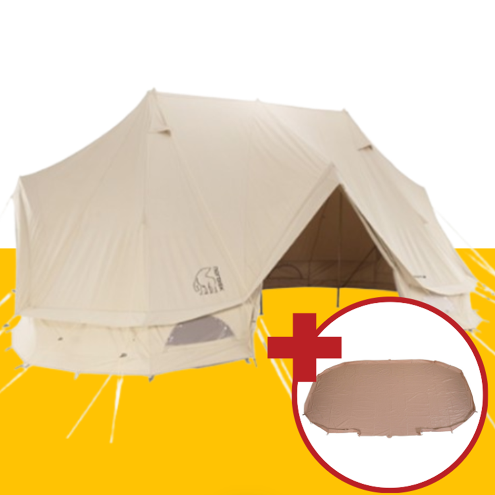 노르디스크 바나하임 24 집인플로어 세트 장박 대형 면 감성 텐트 그라운드시트 풋프린트