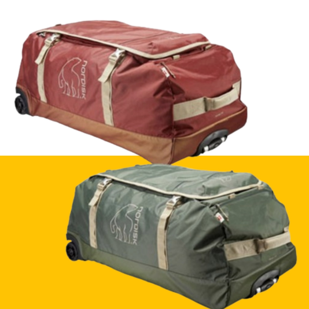 노르디스크 베란 휠드 더플 115 캠핑 여행용 텐트 캐리어 - 상품 이미지