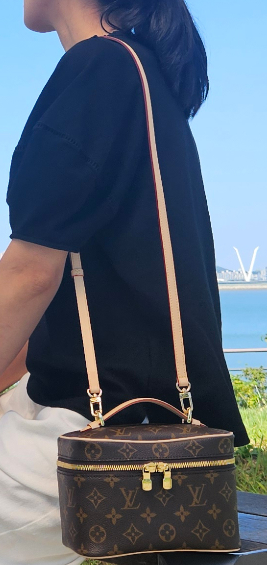 블링앤쥬 루이비통 니스 나노 미니 호환 스트랩 체인 리폼 가방끈 숏핸들