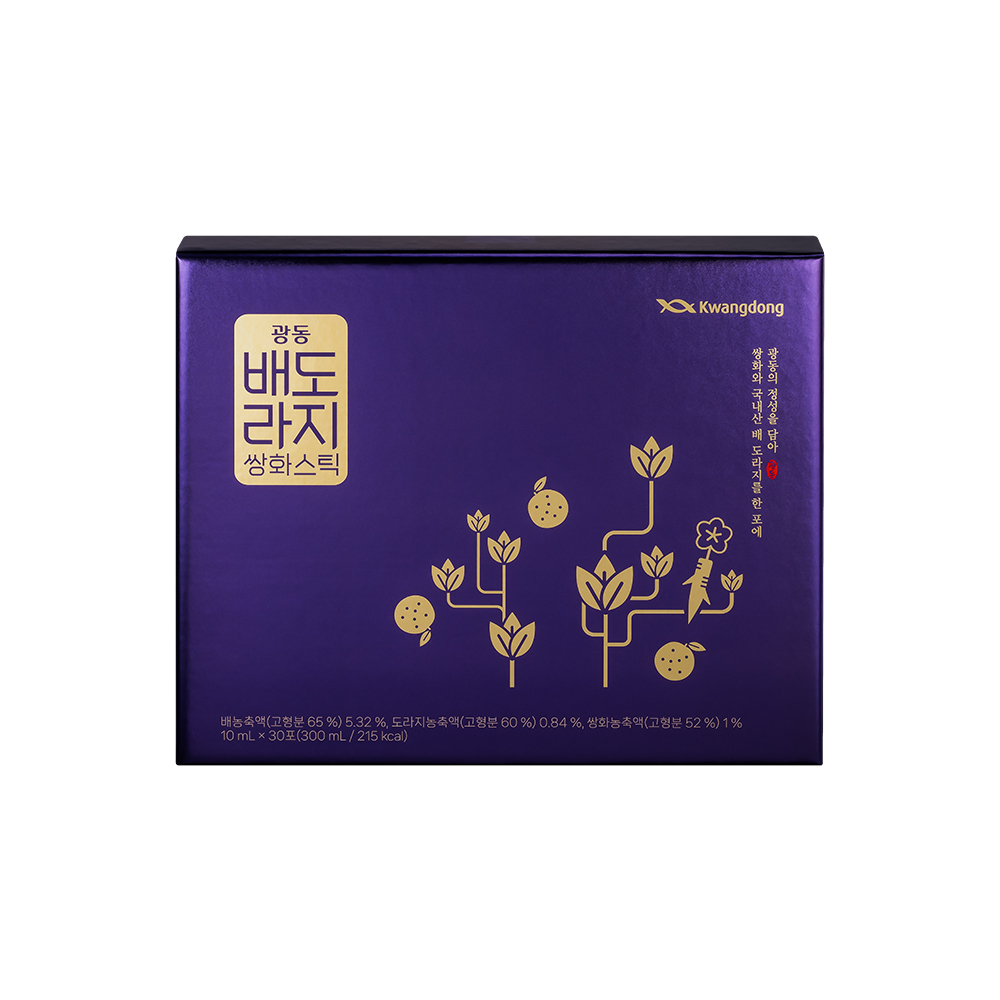 광동 배도라지 쌍화스틱 도라지배즙 배도라지스틱 30포, 5개 - 상세 이미지 2