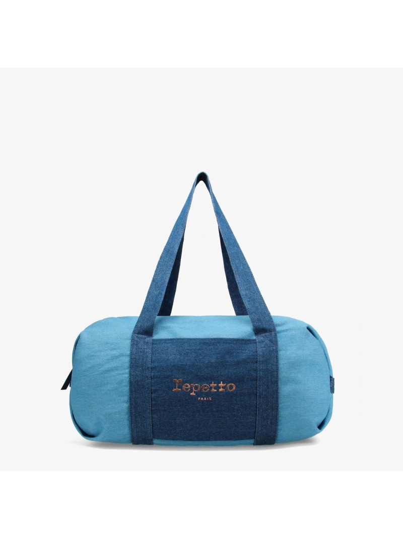 레페토 Repetto 데님 더플백 드럼백 가방 숄더백 2사이즈 - 상세 이미지 2