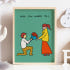 뚜뚜 가족 포스터 신혼집 아이방 아기방 그림 포스터 Marry me A4... 솔직 후기 | 실제 배치 사진 포함 썸네일
