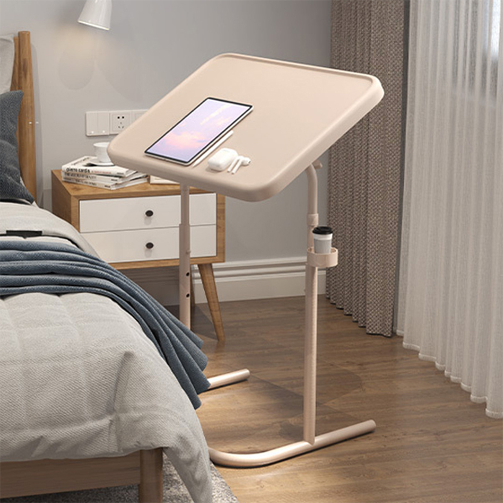 사이드 테이블 쇼파 소파 침대 인테리어 미니 협탁 책상 소형 보조 간이 높이 각도 조절