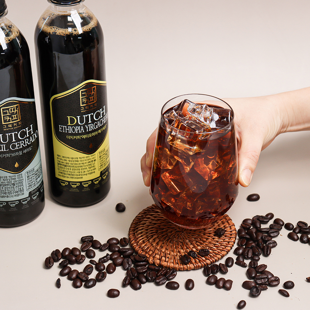(그때커피)더치커피 원액 500ml 3종 선물세트 더치블랜드 브라질 예가체프 콜드브루 - 상세 이미지 3