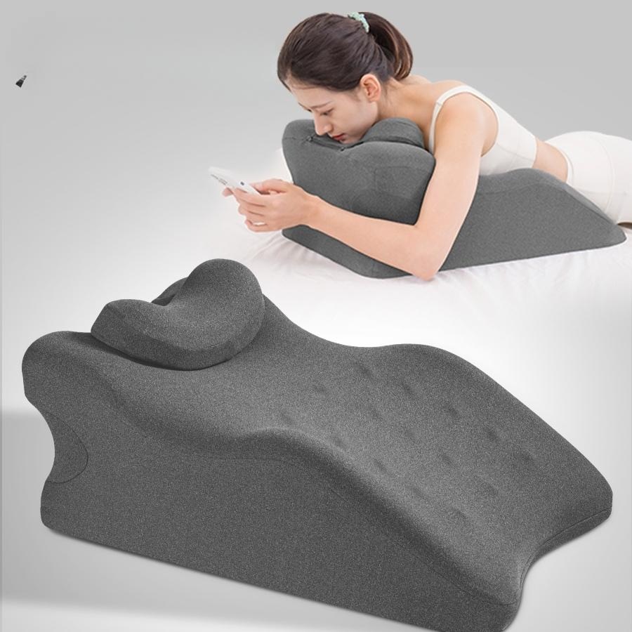엎드린 자세 배게 허리 보호 수면 다리 메모리폼 낮잠 침대 - 상품 이미지