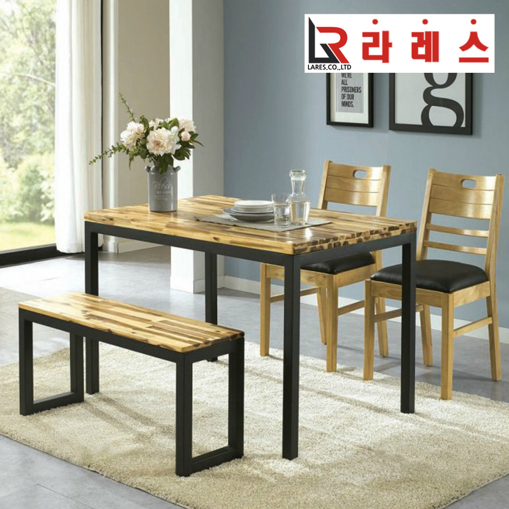아키스 철재 4인 식탁 - 상품 이미지