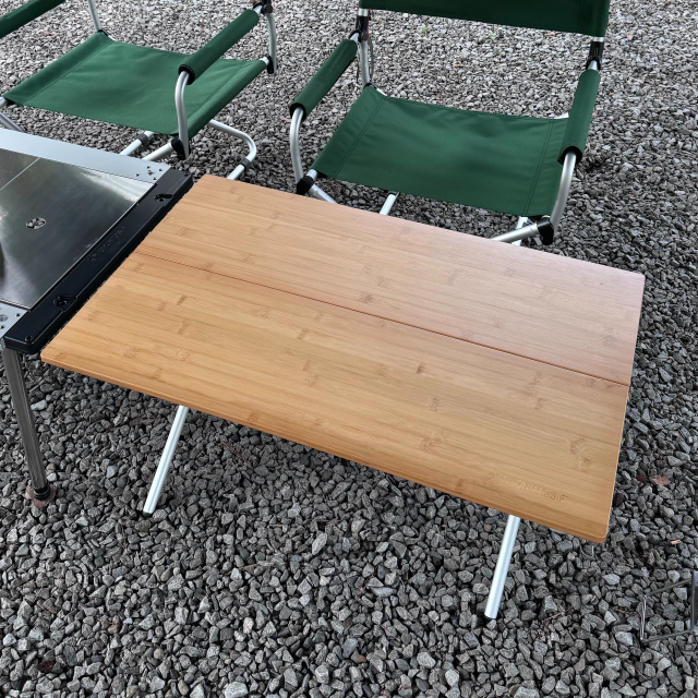 빈슨메시프 원액션테이블 우드 경량 캠핑테이블 접이식 휴대간편 감성테이블