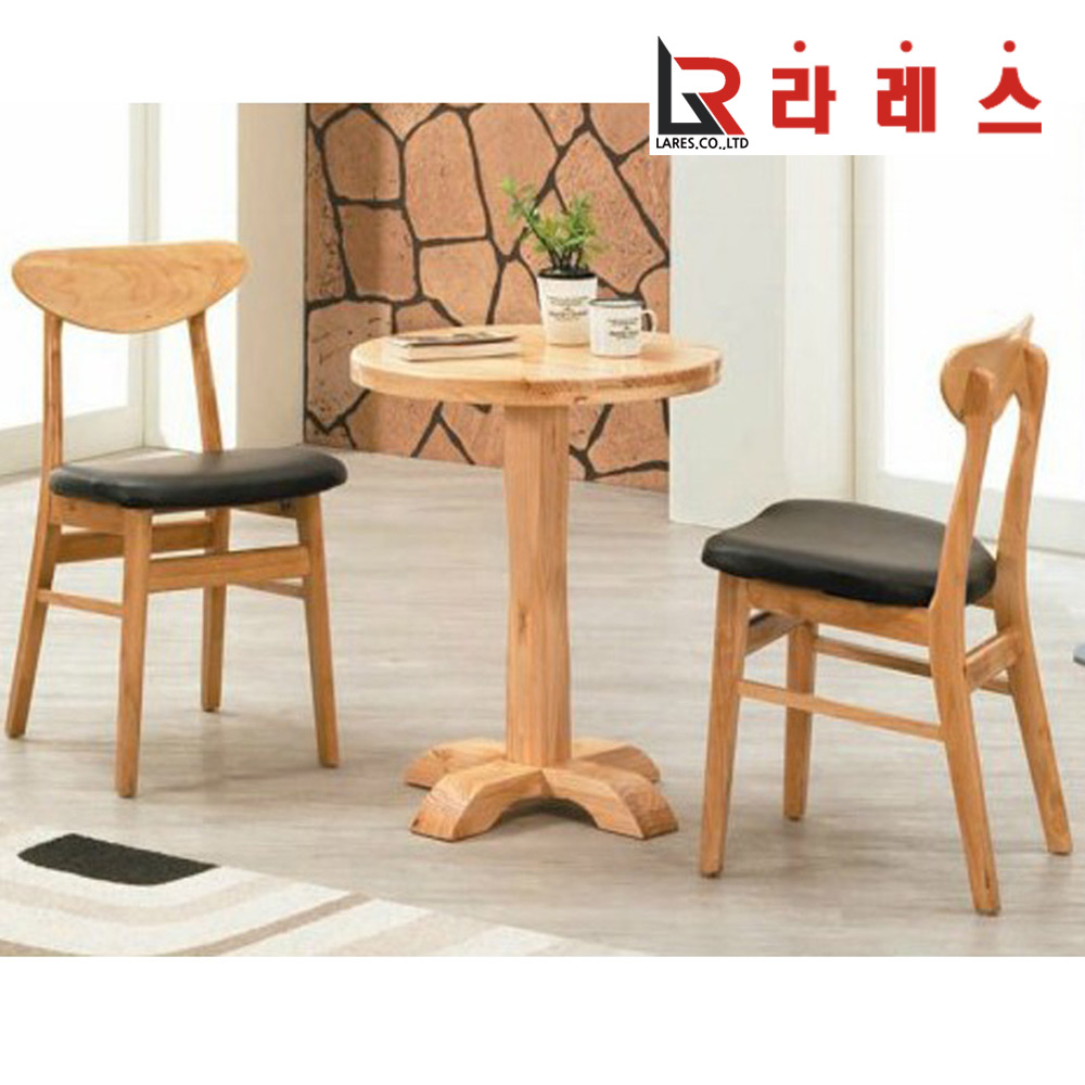 소크 원형 티테이블 세트 - 상품 이미지