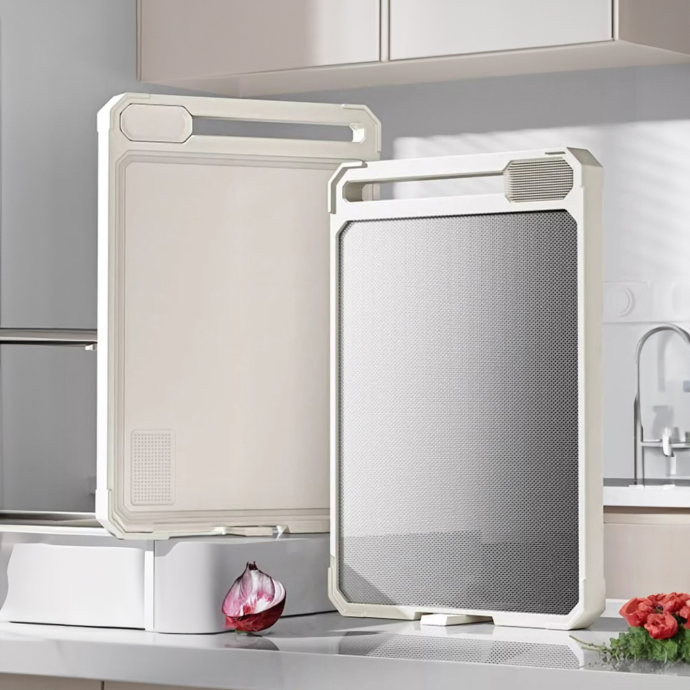 크린리빙 스크러버 스테인레스 304 스탠드 양면 도마