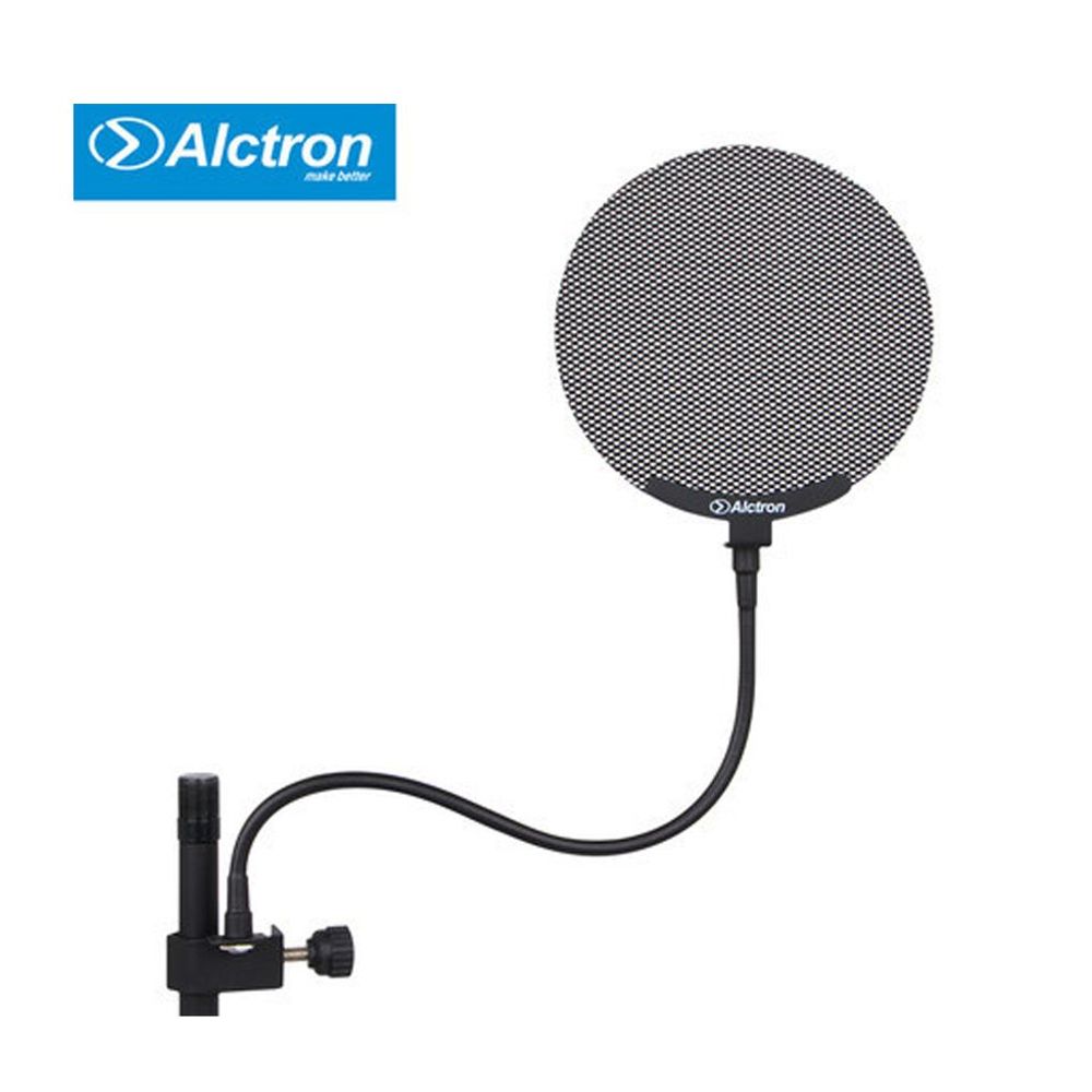 메탈 잡음 제거 마이크 전문가 Alctron 팝 스크린  녹화 녹음 : 아크로프레임