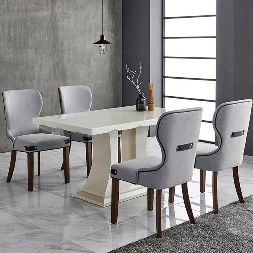 C1FJ 대리석 4인 식탁세트